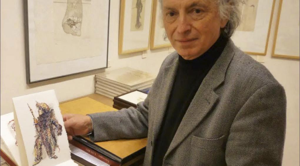 Pierre Chave, galeriste à Vence