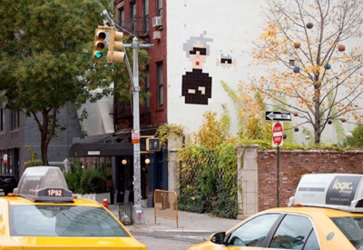 Space Invader convoqué 
devant un juge à New York