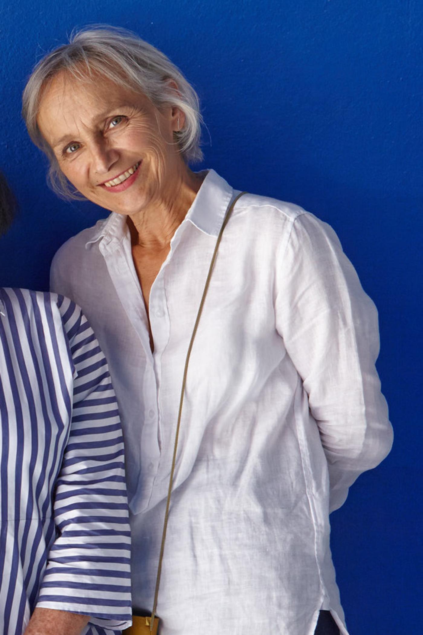 Martine Robin, directrice, et Françoise Aubert, membre du comité de pilotage du salon Paréidolie