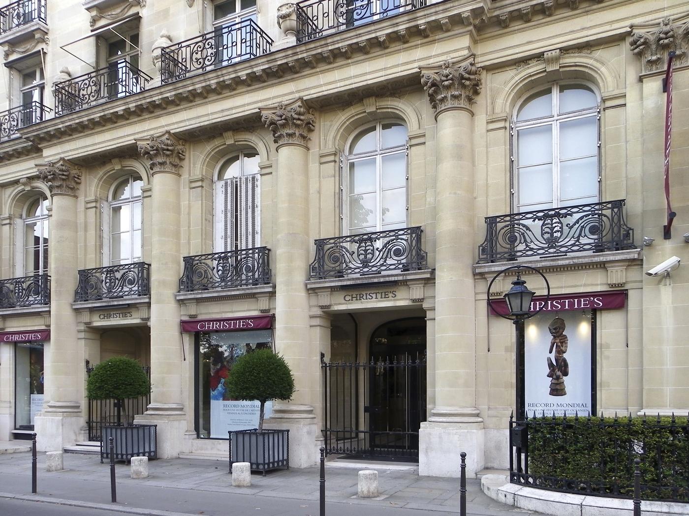 Le nouveau Christie’s Paris rouvrira fin 2020