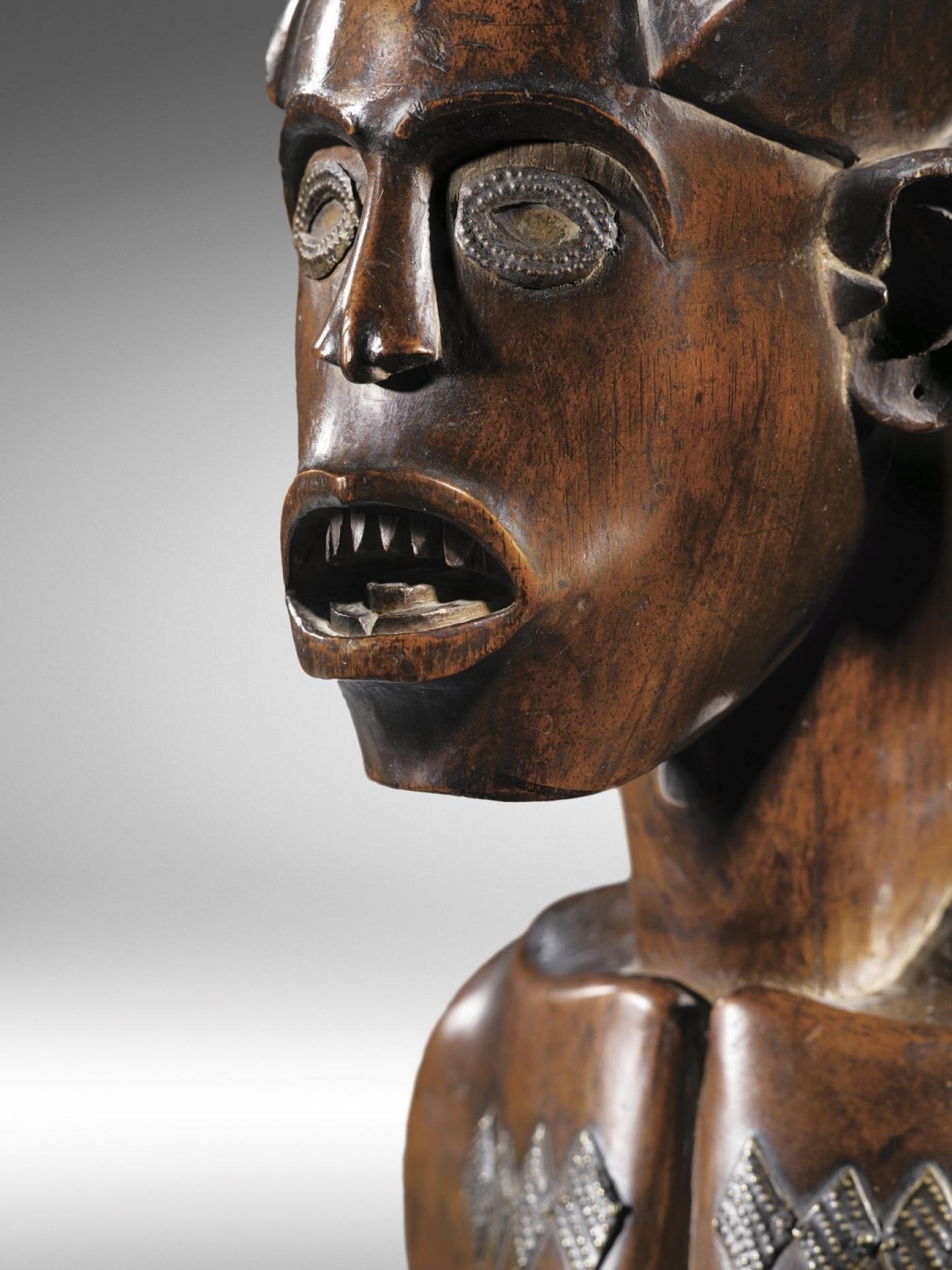 Fang Mabea, Cameroun, Figure de reliquaire, présenté dans le cadre de l'exposition "Félix Fénéon, (1861-1944). Les arts lointains", du 29 mai au 29 septembre 2019 au Musée du Quai Branly.