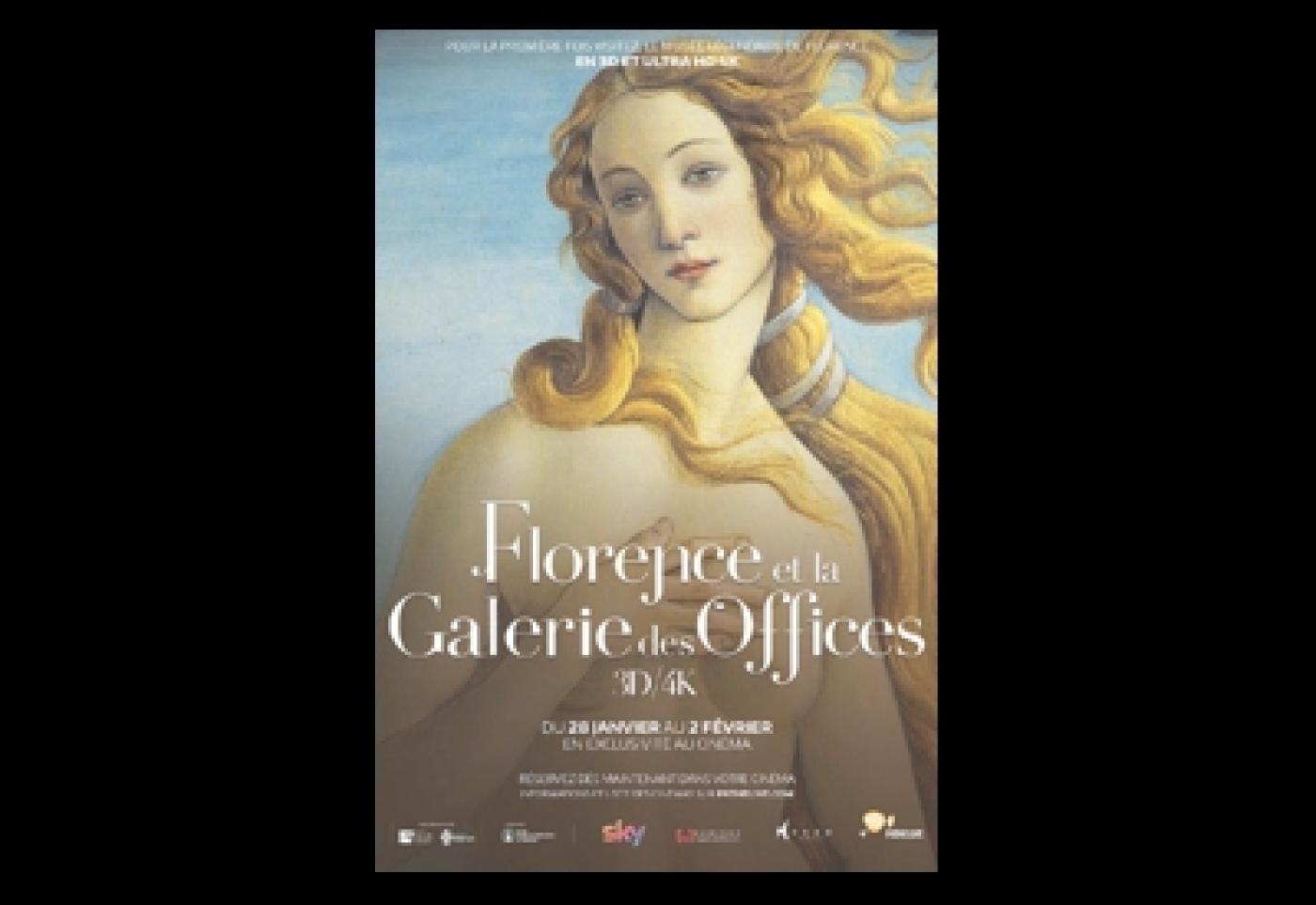 La Galerie des Offices et Florence 
en 3D au cinéma