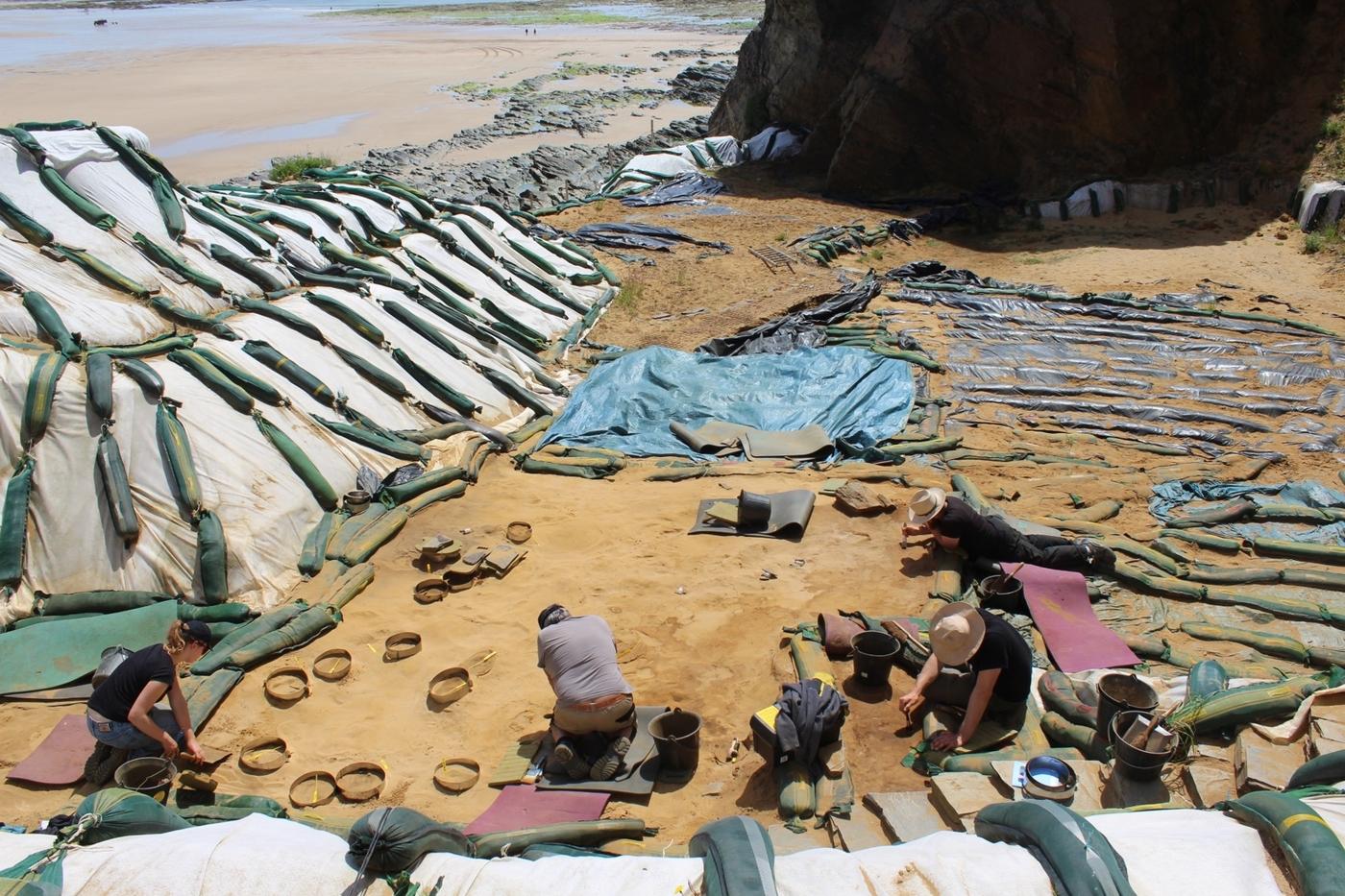 Néandertal à la plage