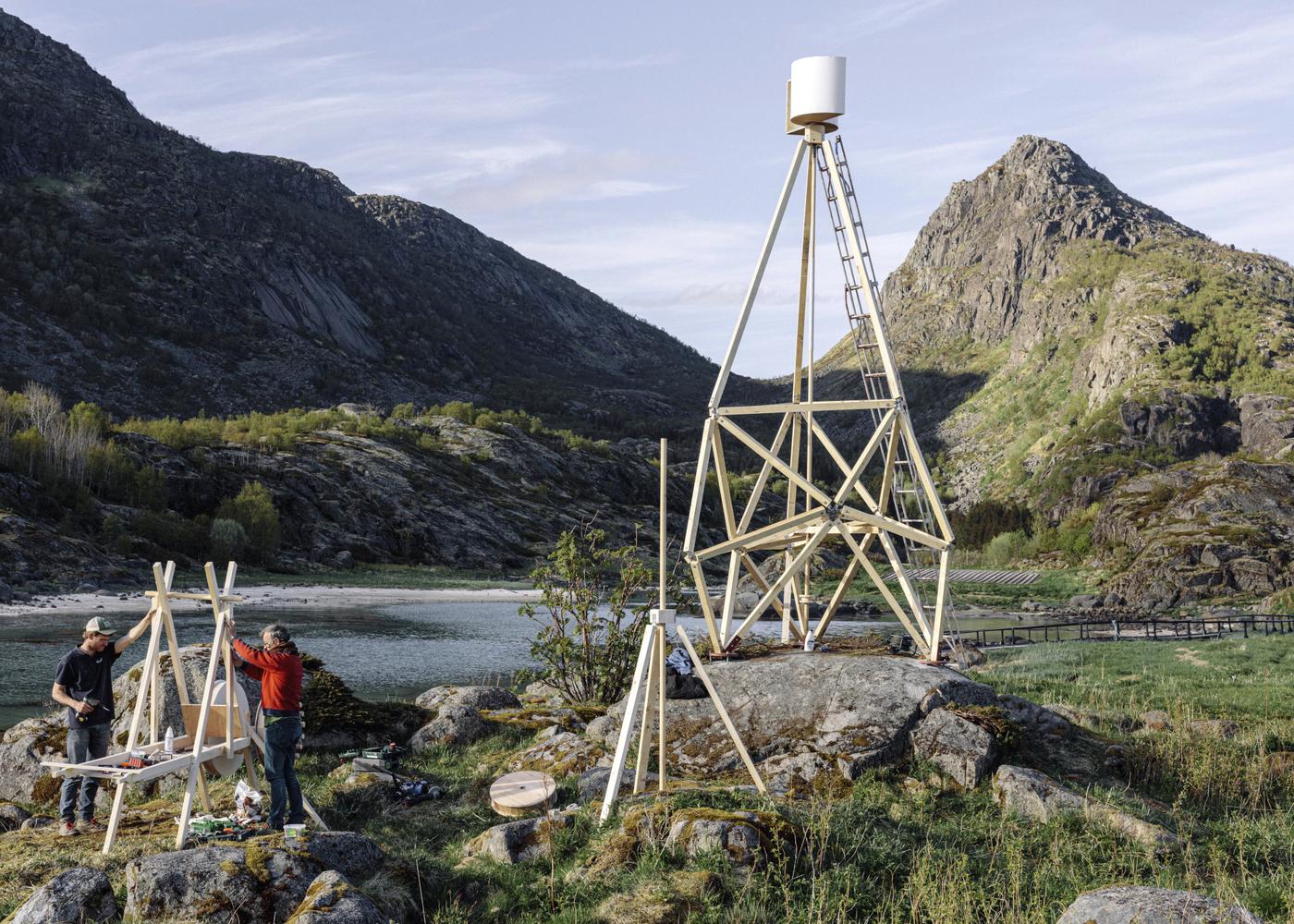 Aux Lofoten, l'art épouse le paysage du grand Nord