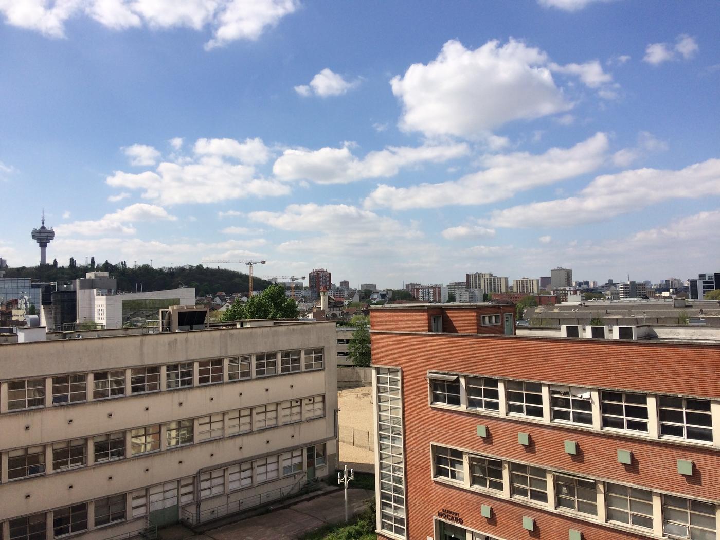 Vue extérieure de la Fondation Fiminco, Romainville.