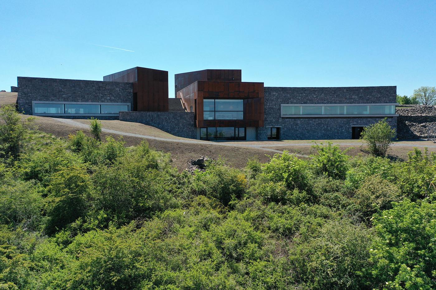 Le Musée archéologique de la bataille de Gergovie (Puy-de-Dôme).