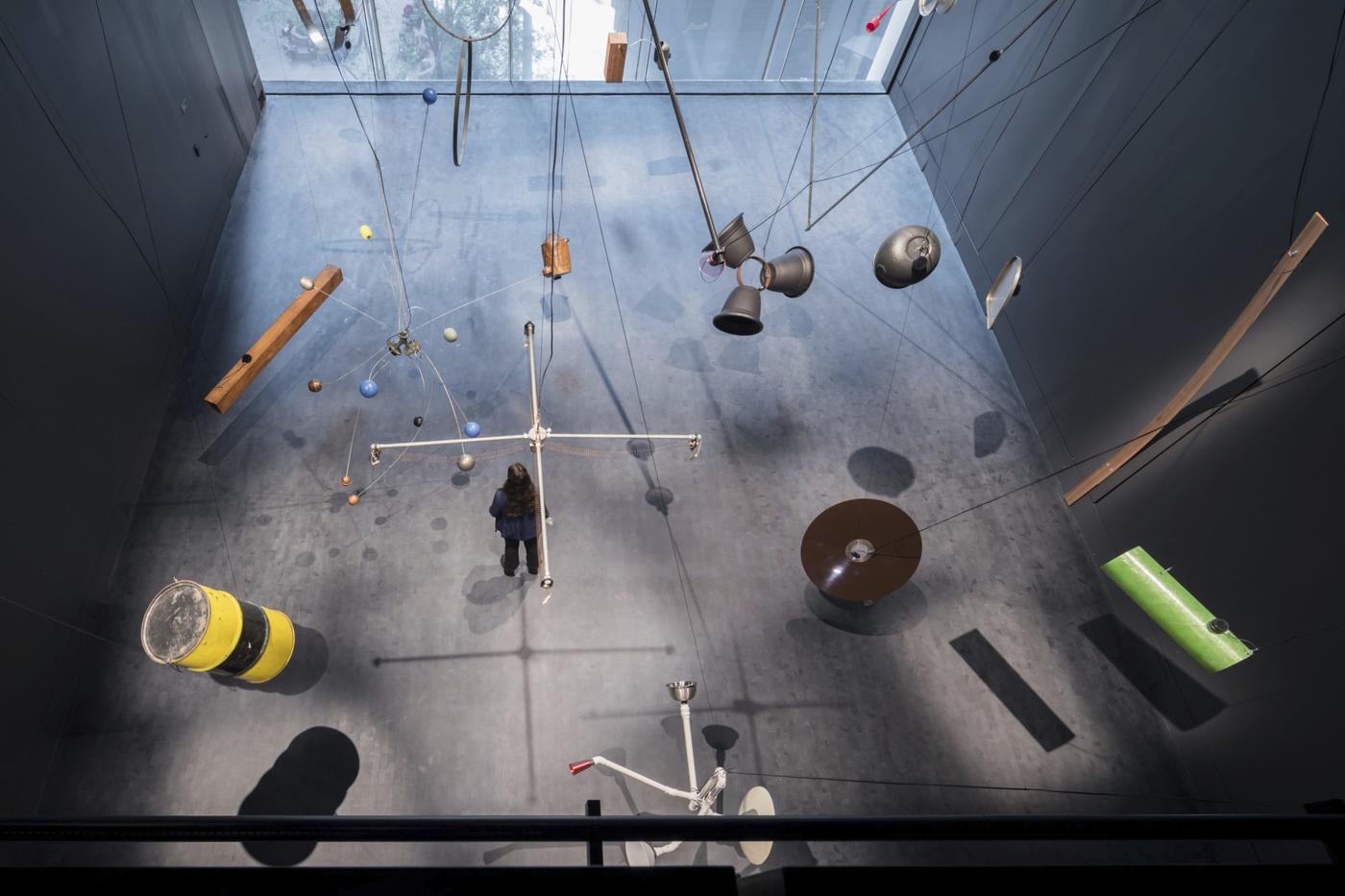 Vue du studio de Marie Josée et Henry Kravis au MoMA, New York.