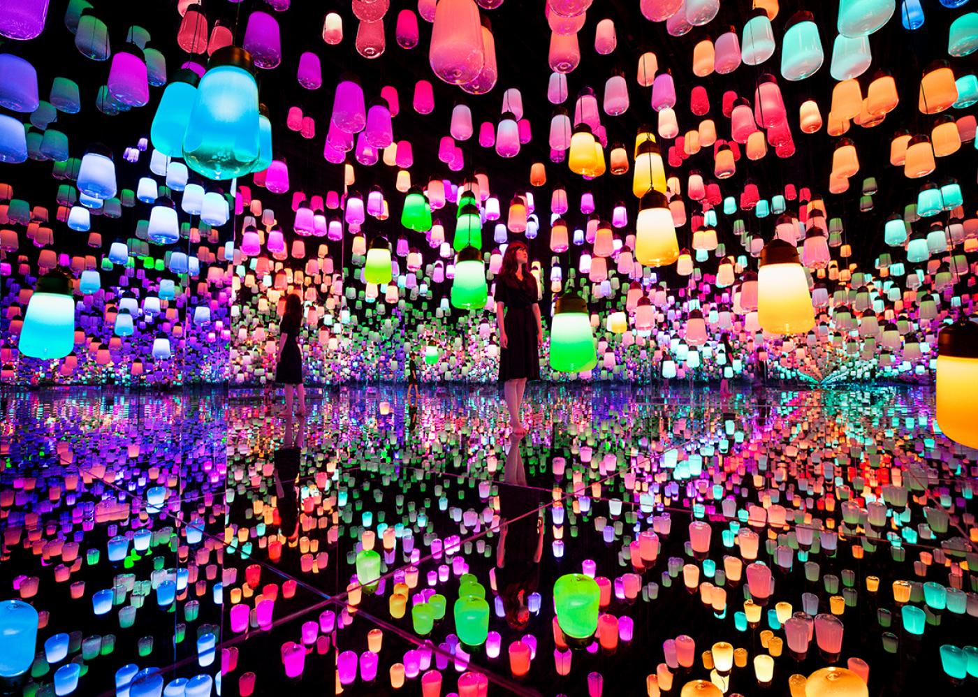 Deux nouveaux espaces pour le collectif teamLab