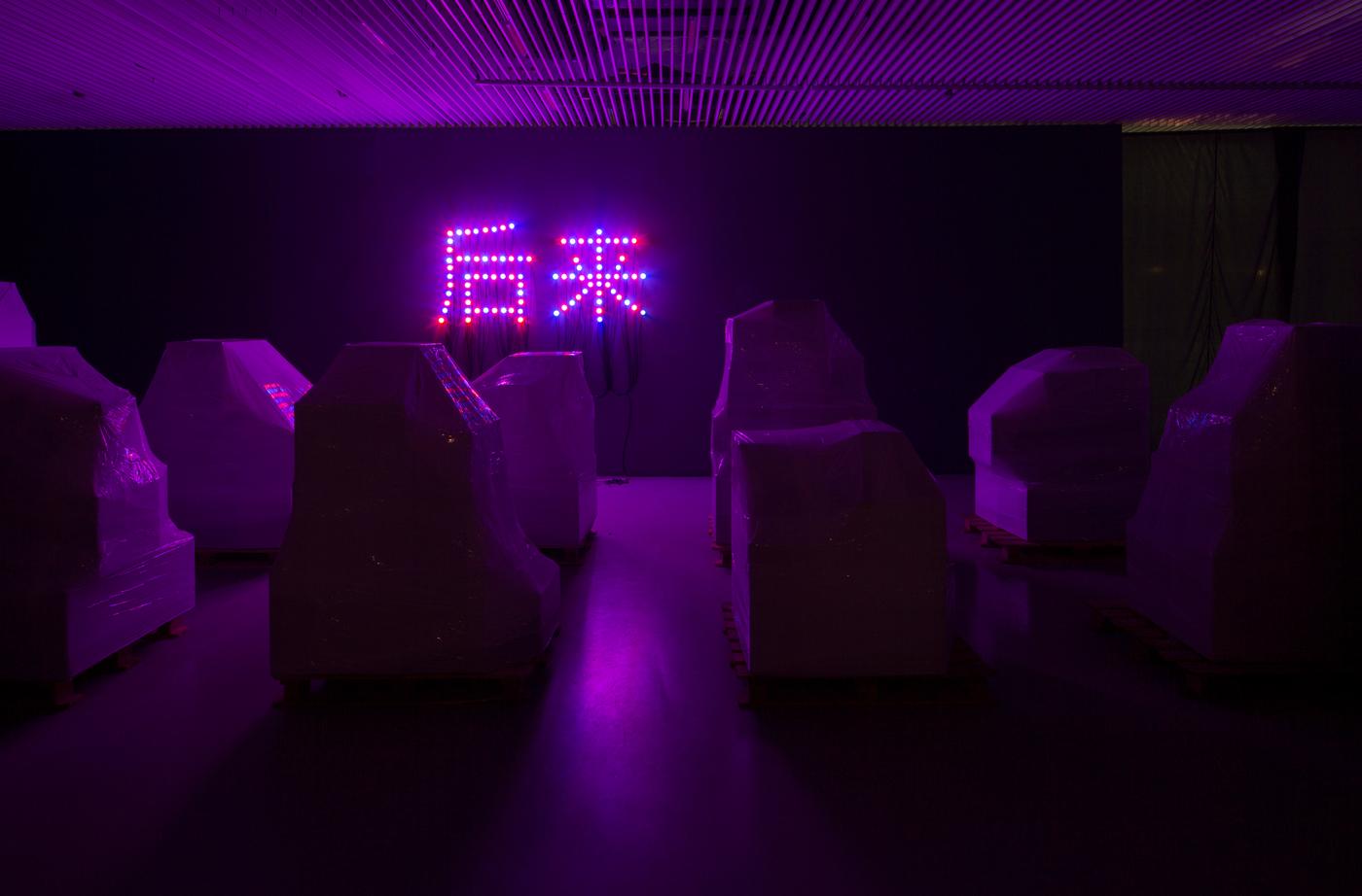 Christian Boltanski, "Après", 2018. Exhibition view, "Storage memory" at Power Station of Art, Shanghai 2018.
Galería Albarrán Bourdais.