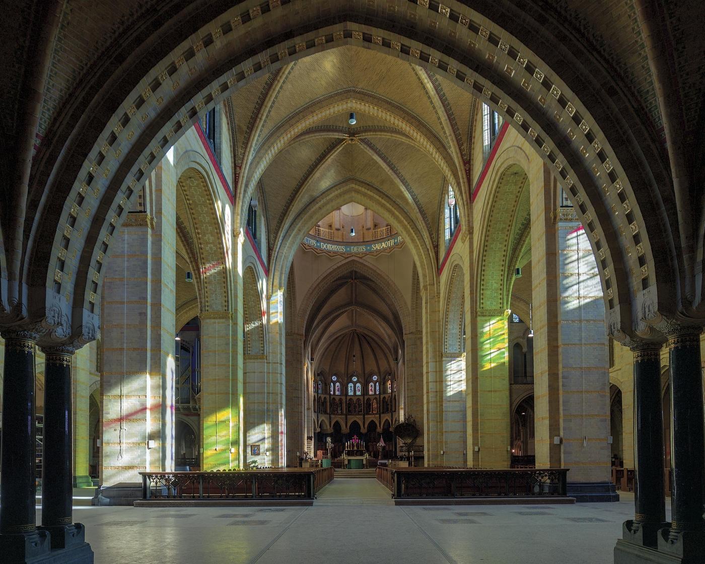 Cathédrale Saint-Bavon à Haarlem aux Pays-Bas.