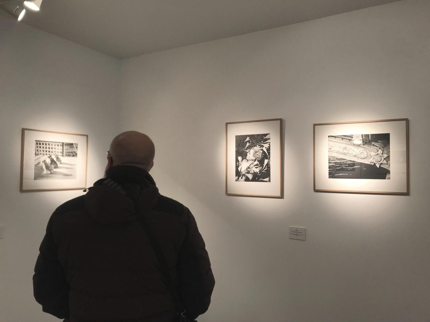 Vue de l'exposition consarée à « Ilse Bing » Galerie Alain le Gaillard.