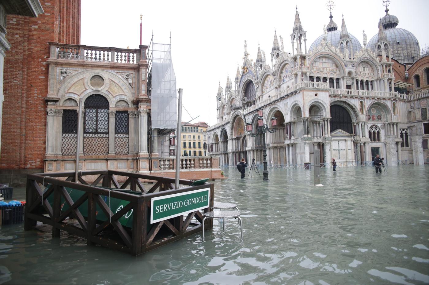 Venise frappée par l’acqua alta