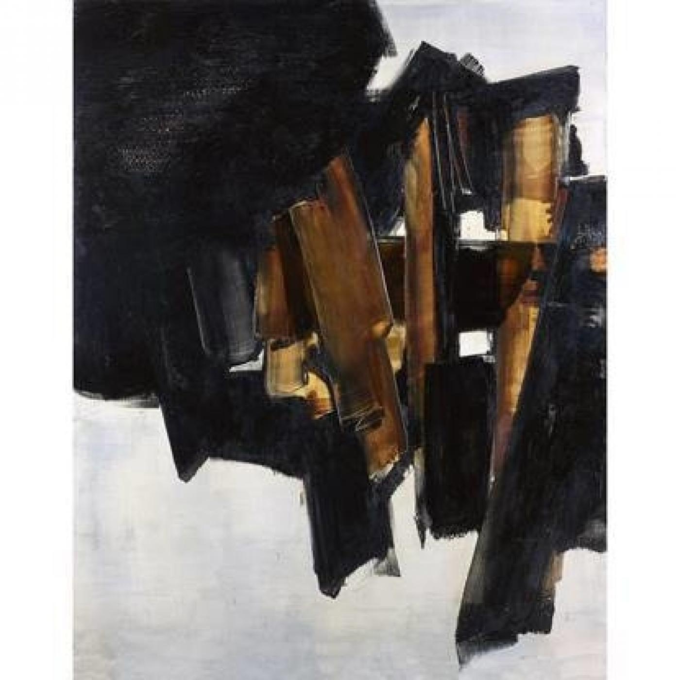 Nouveau record pour une peinture de Soulages