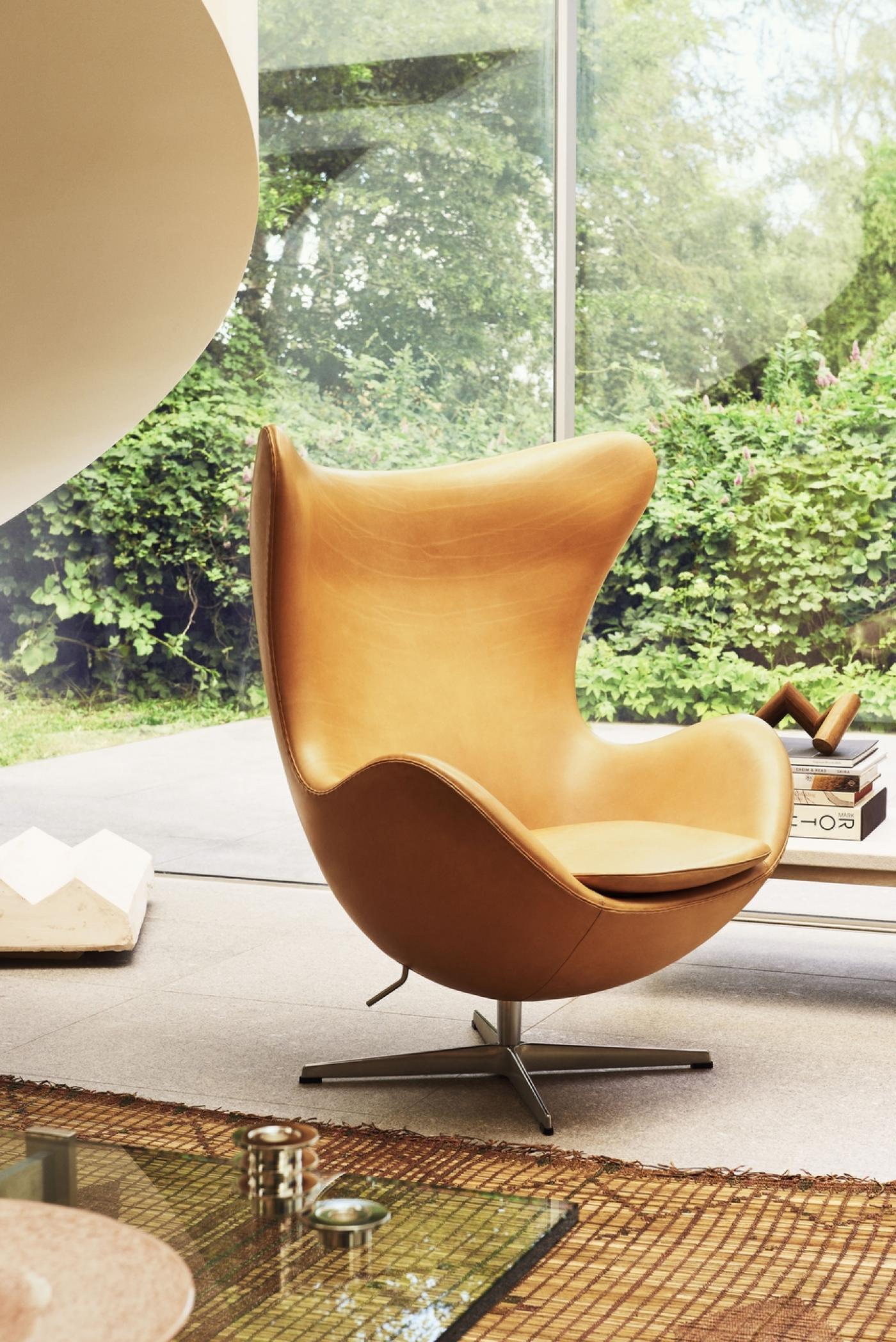 Le fauteuil Egg d'Arne Jacobsen.