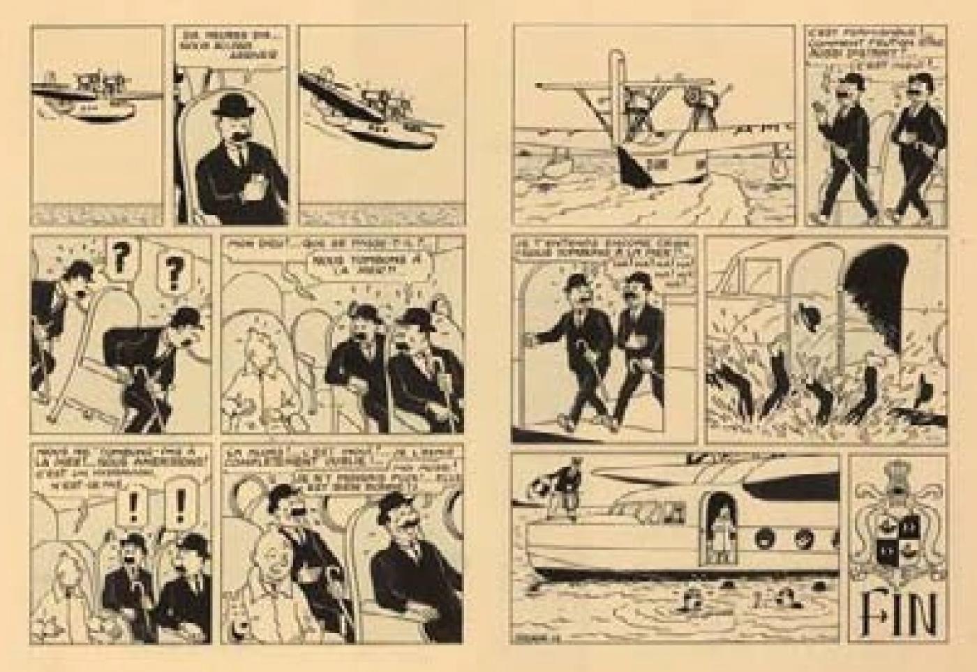 Le « Sceptre d’Ottokar » d’Hergé fait l’actualité des enchères