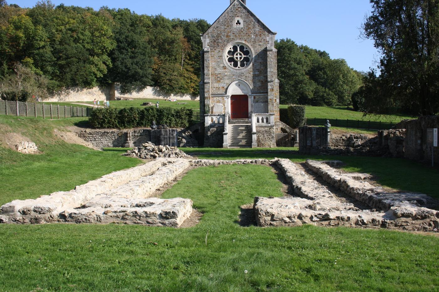 L'Abbaye de Port-Royal des Champs à Magny-les-Hameaux en France.