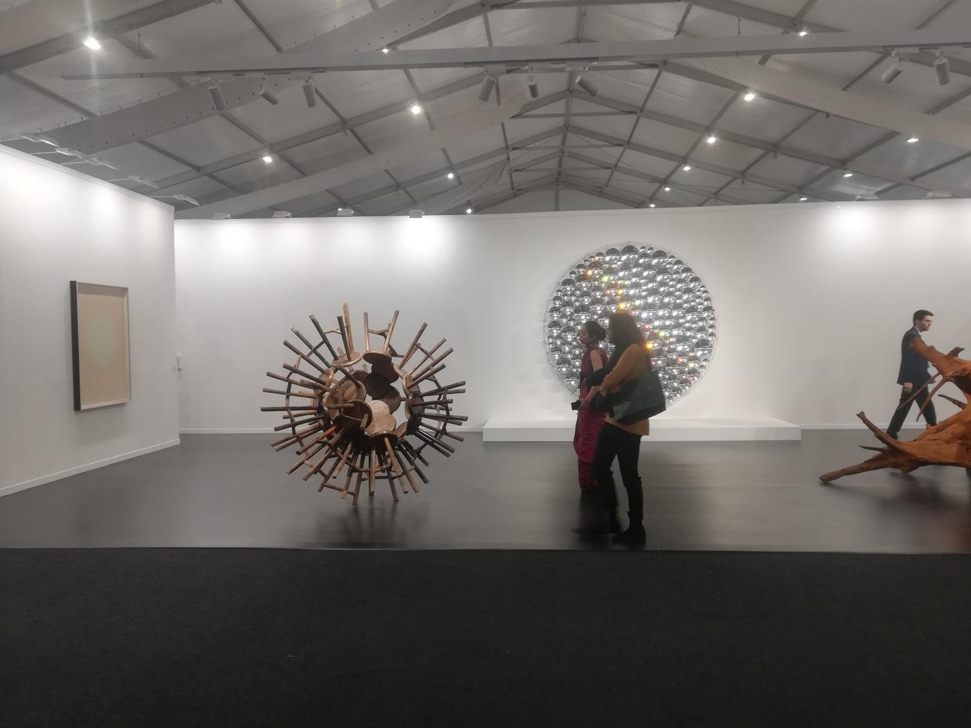 India Art Fair, enclave isolée