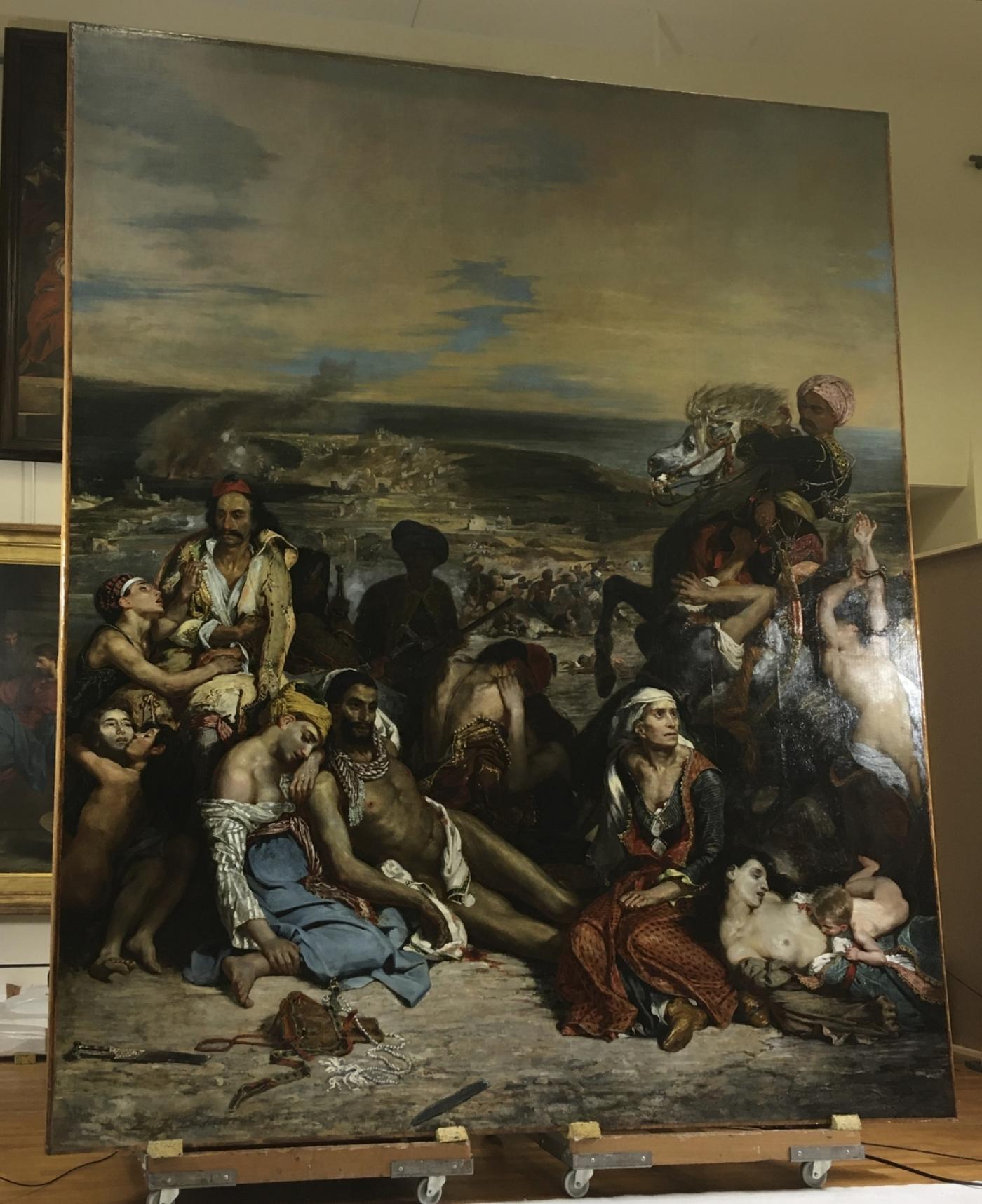 Delacroix reprend des couleurs