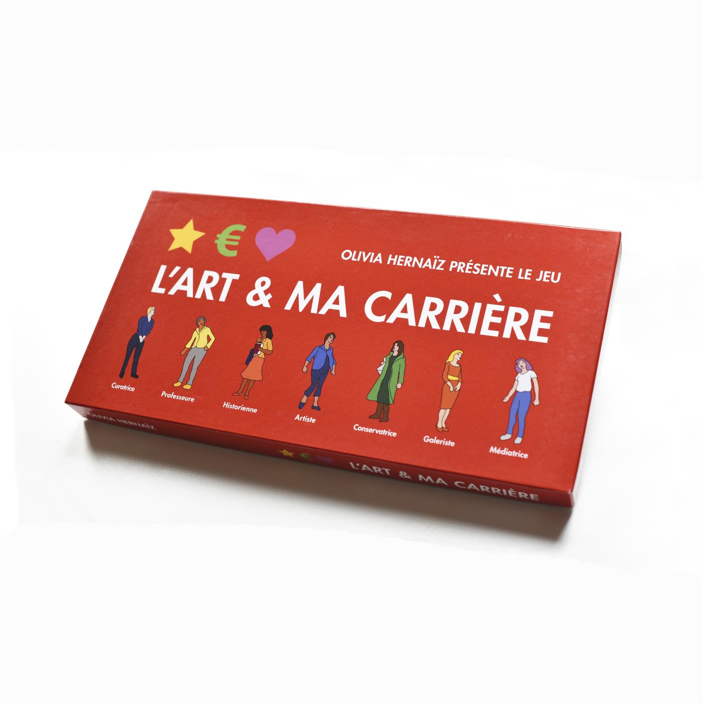 Boite du jeu « L'Art &amp; Ma Carrière » d'Olivia Hernaïz