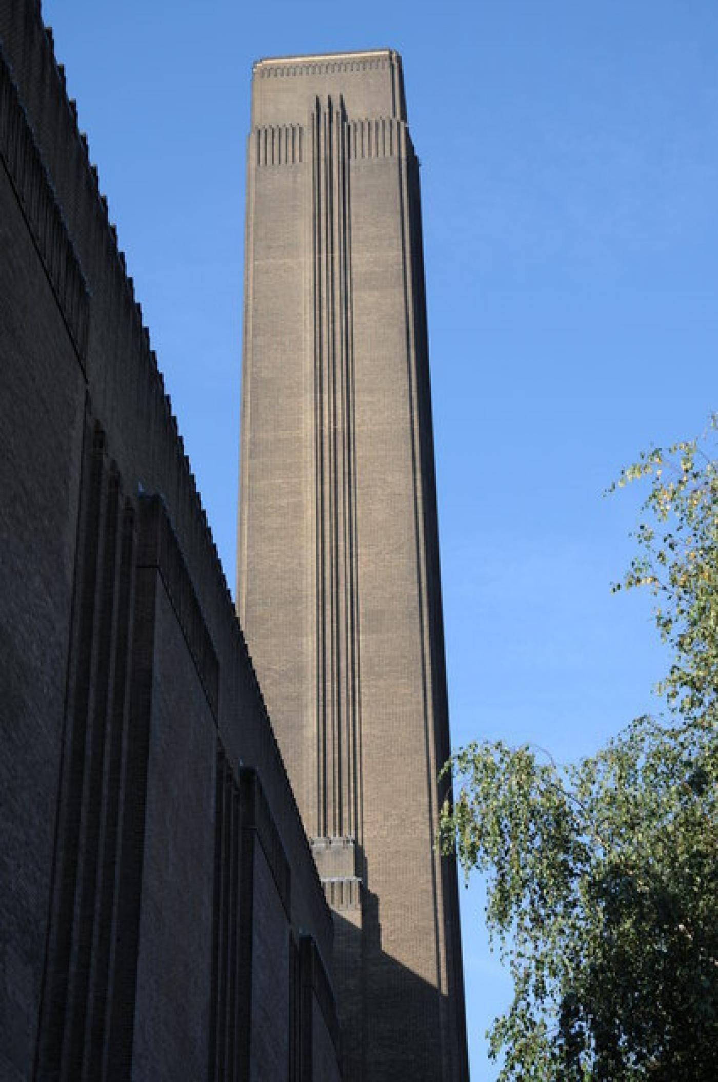 Vue du Tate Modern, Londres.