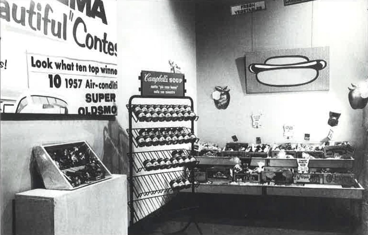 Exposition 'American Supermarket', 1965.