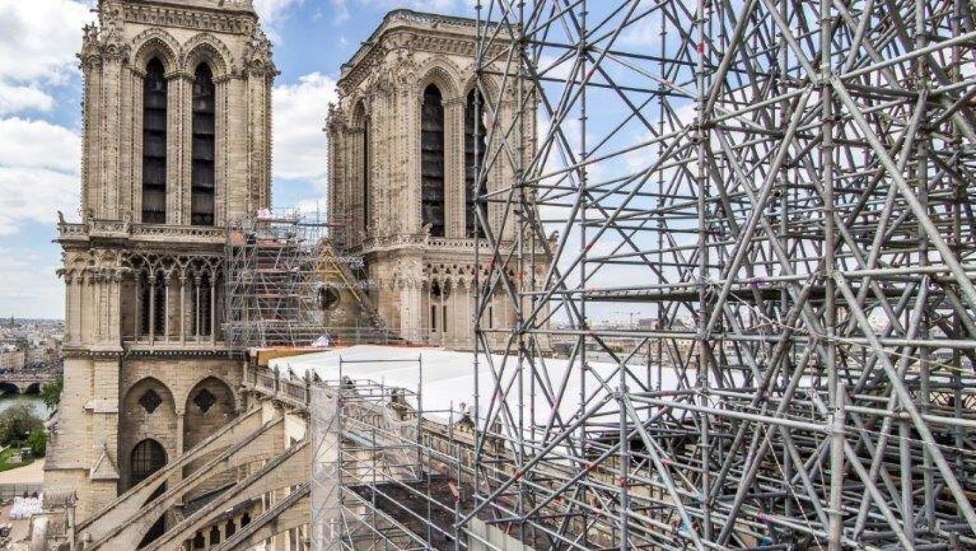 Le chantier de Notre-Dame rouvre