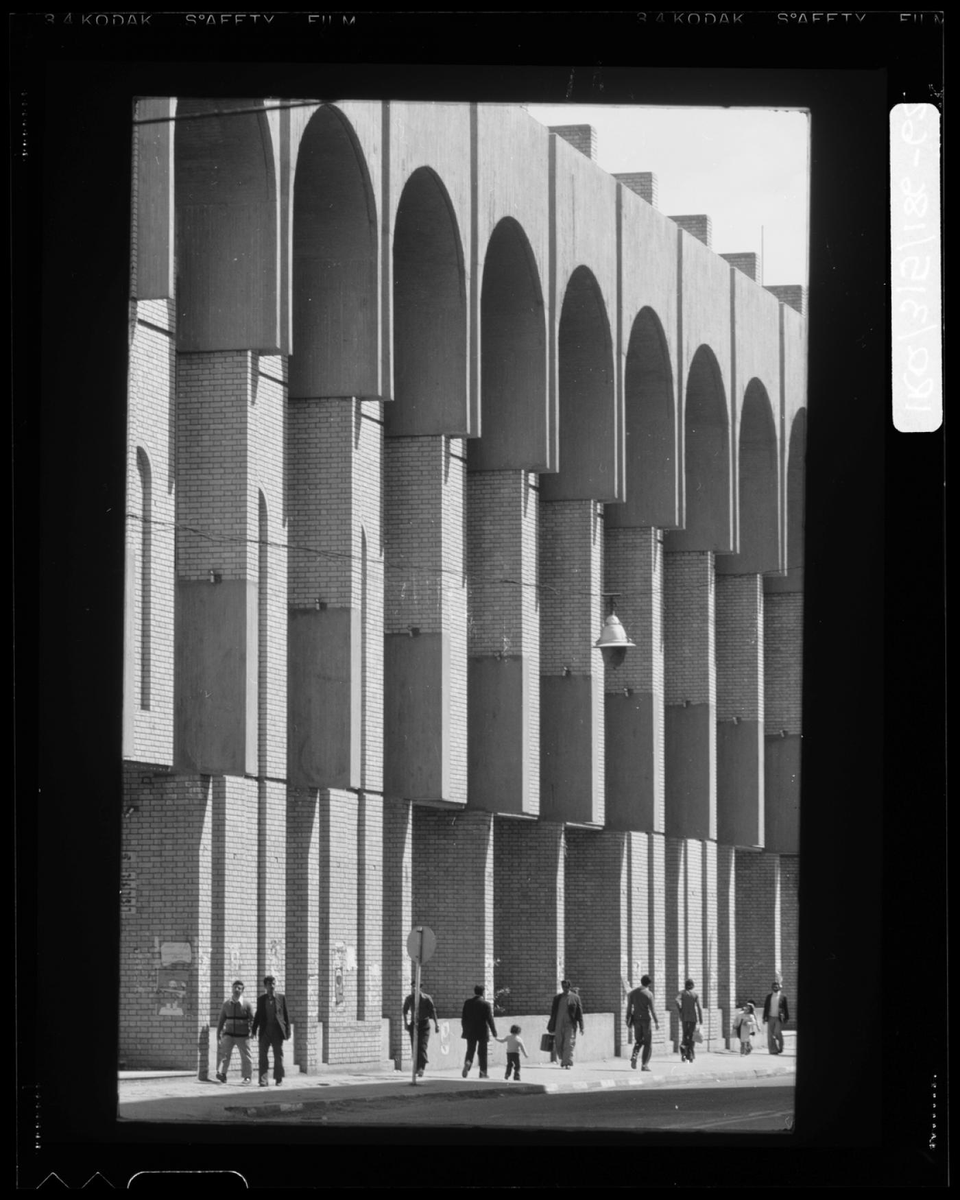 La Poste centrale de Bagdad en 1976.