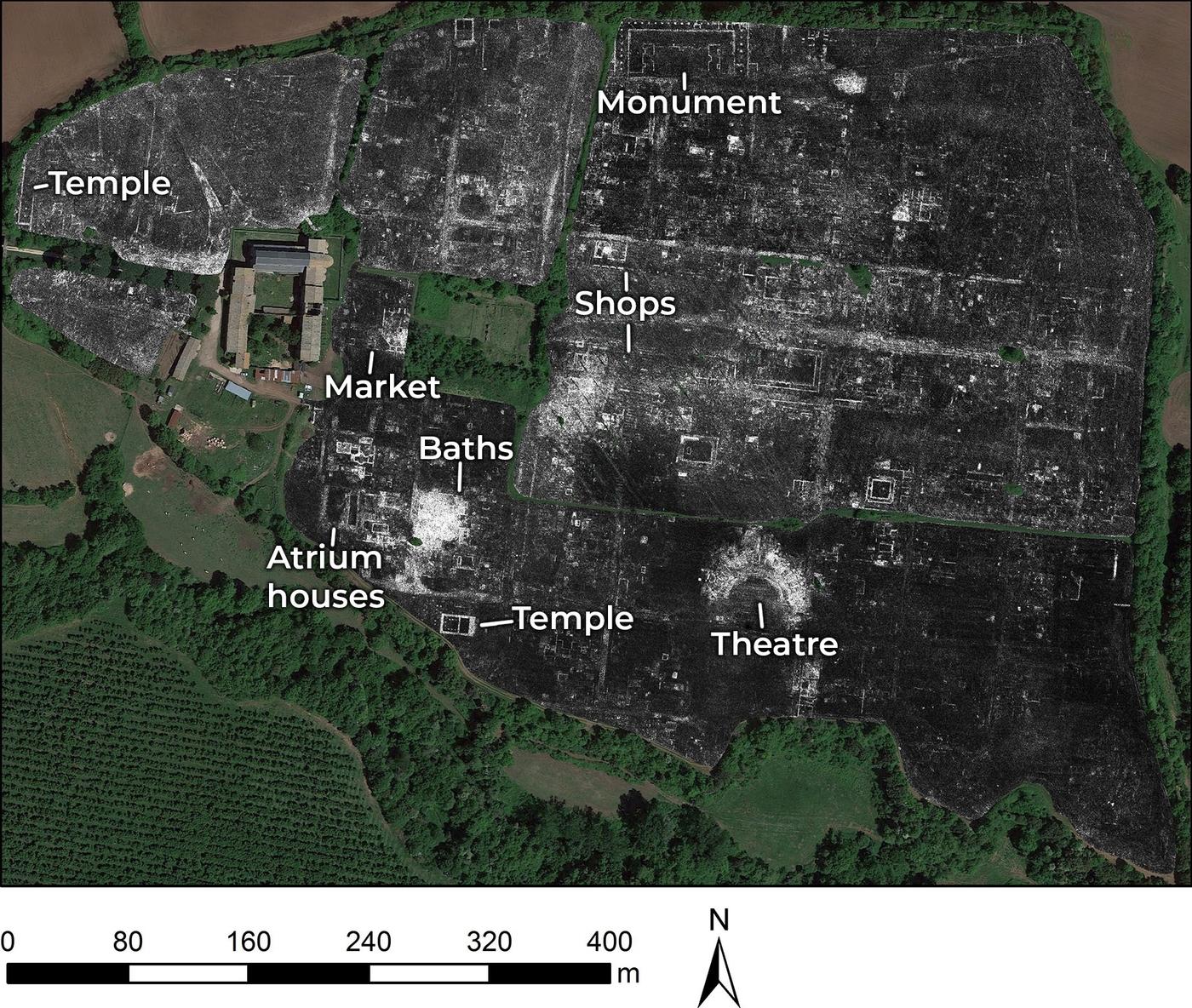 Une ancienne cité romaine découverte grâce au radar