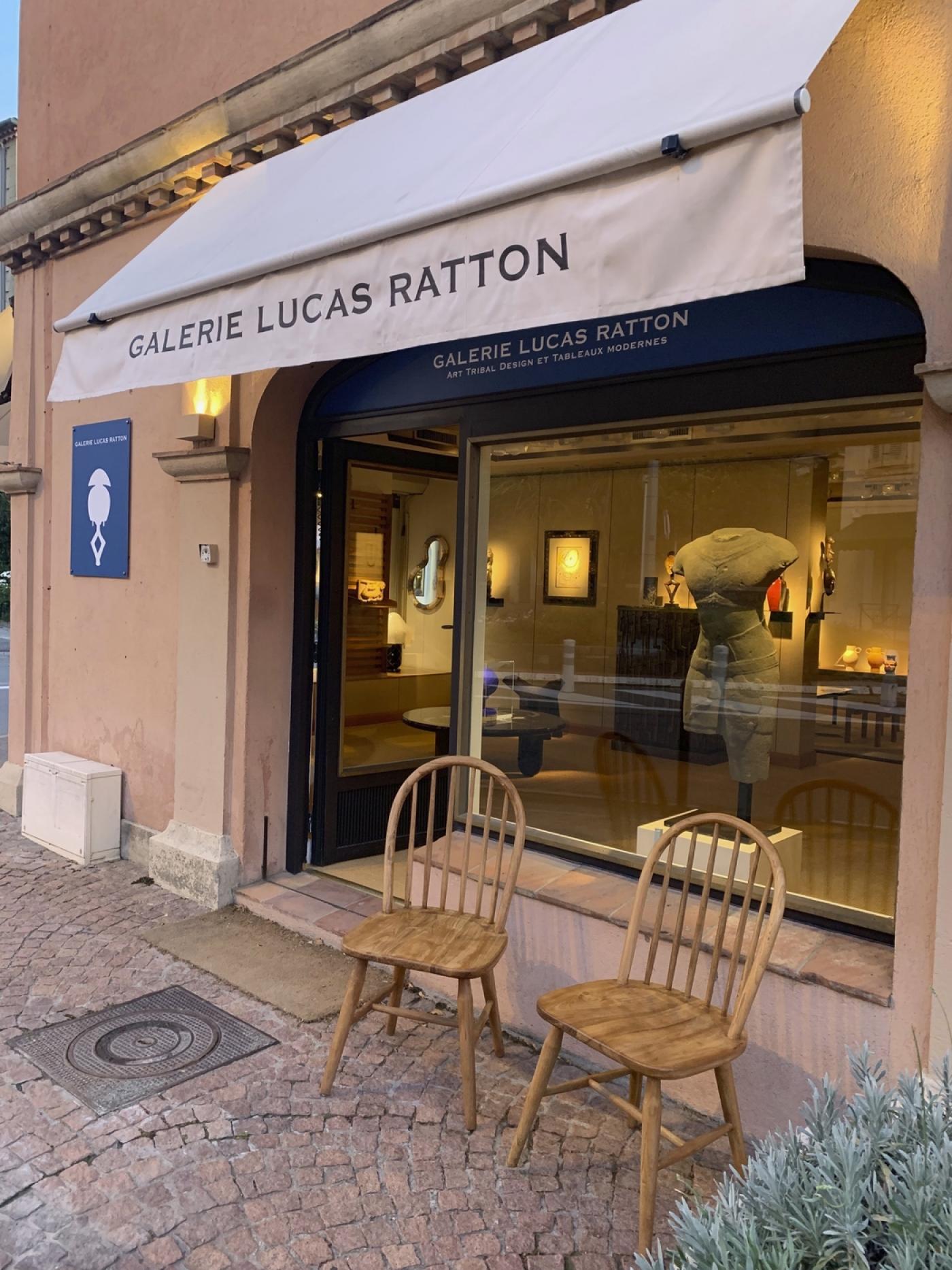 La galerie Lucas Ratton, à Saint Tropez.