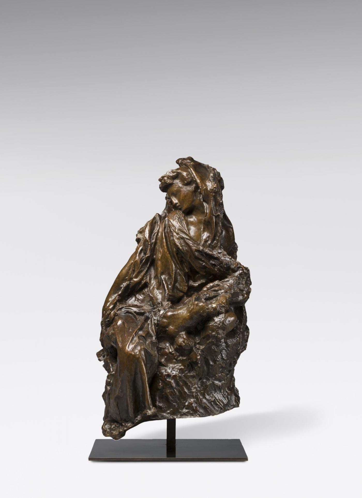 Auguste Rodin, "Médée", 1880, bronze, 59,3 x 33 x 28 cm.