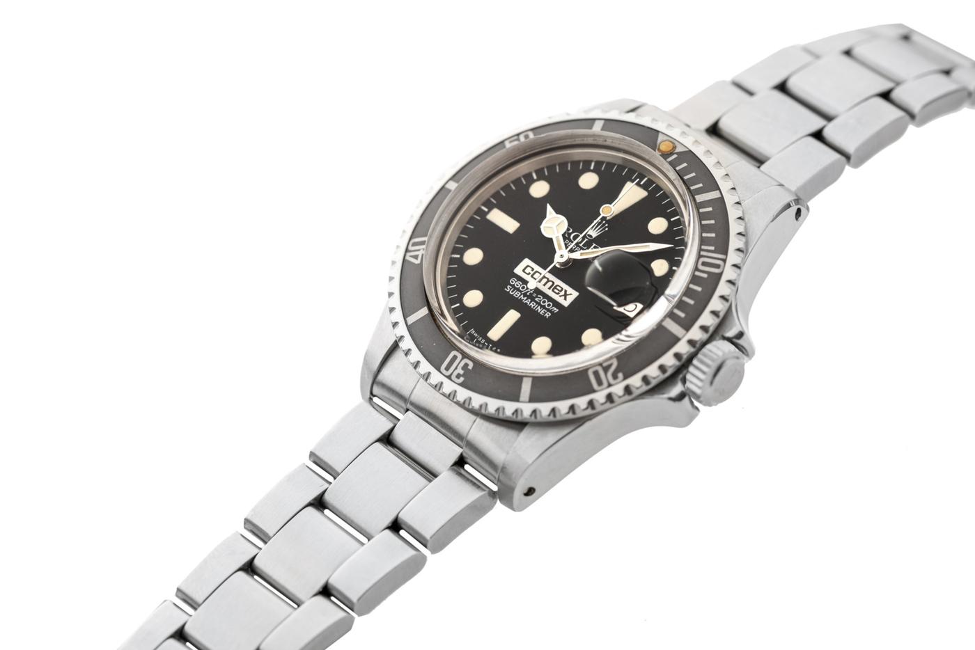 Rolex ref. 1680, Red Submariner, Comex, adjugée 103 750 Francs suisses chez Antiquorum Genève le 28 juin 2020.