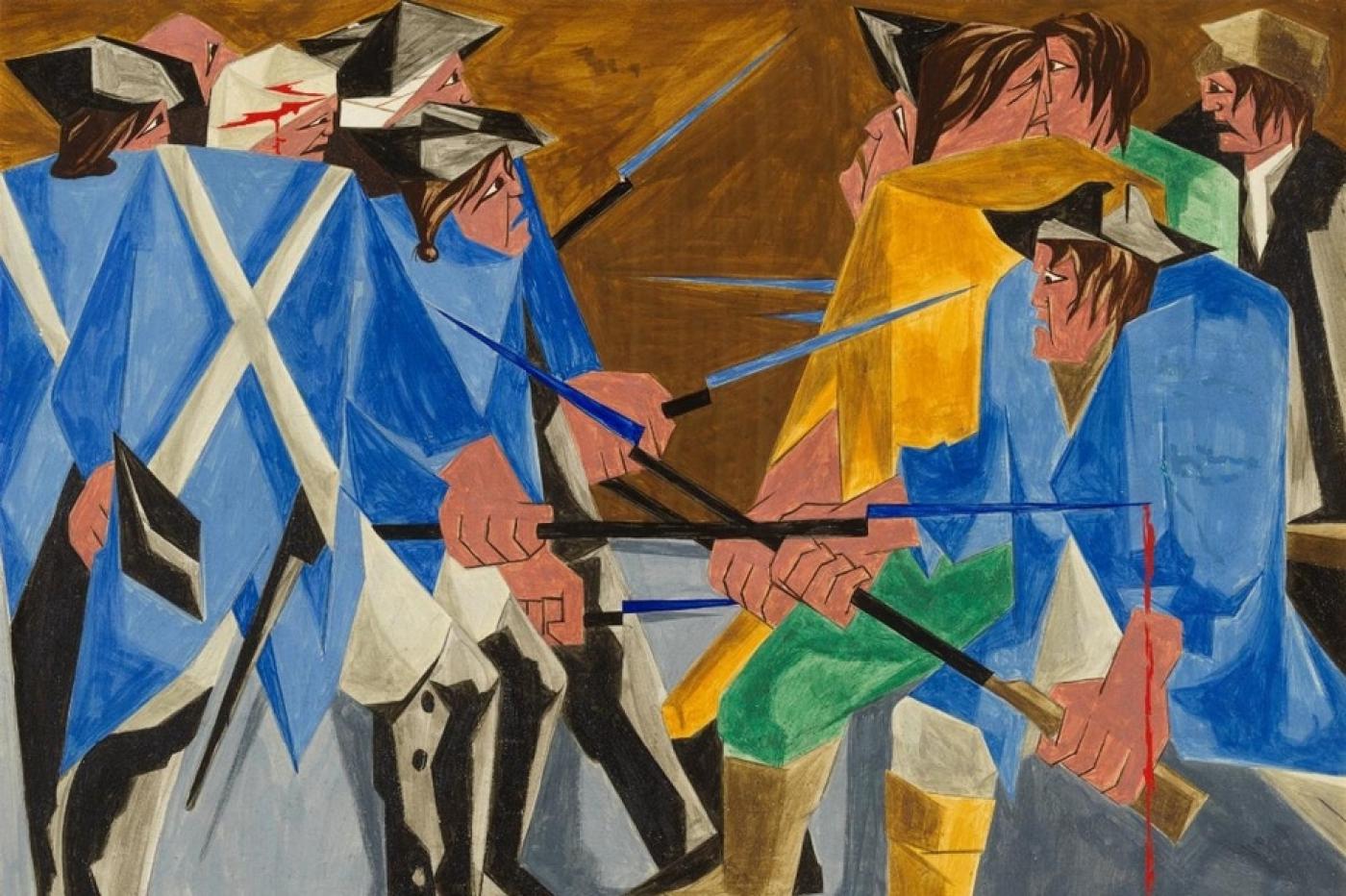 Un panneau de Jacob Lawrence retrouvé