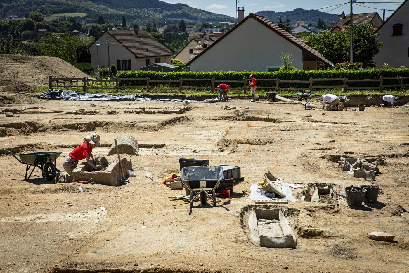 230 sépultures et un vase exceptionnel à Autun