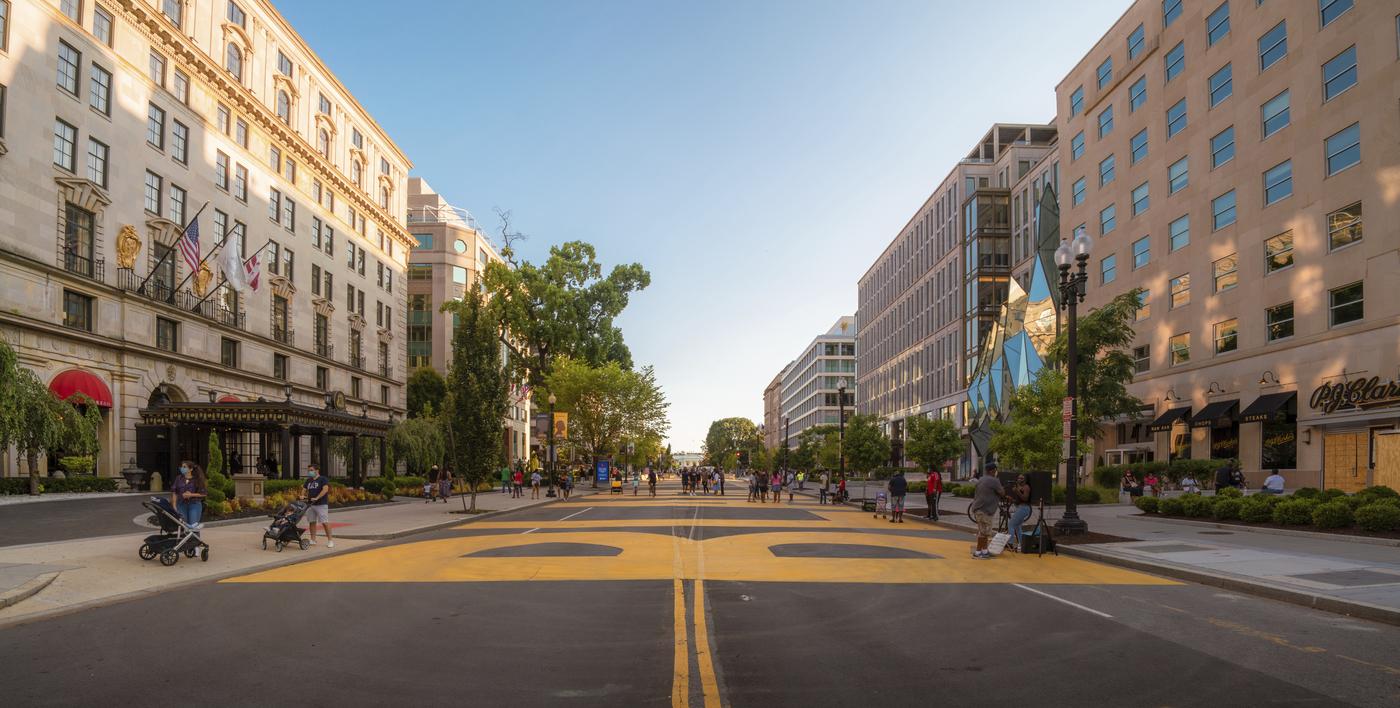 Black Lives Matter Plaza, Washington, DC.