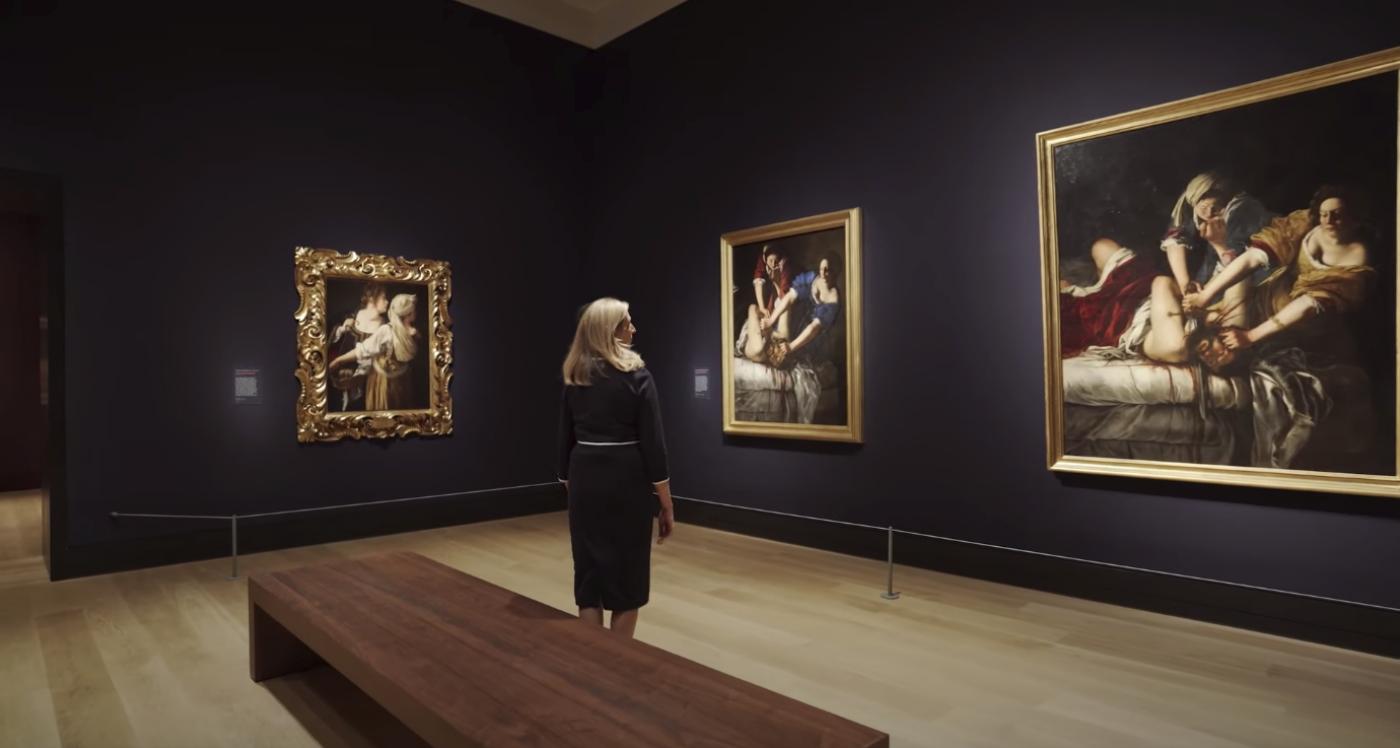 « Artemisia. Curator's tour », visite virtuelle payante à la National Portrait Gallery, Londres.