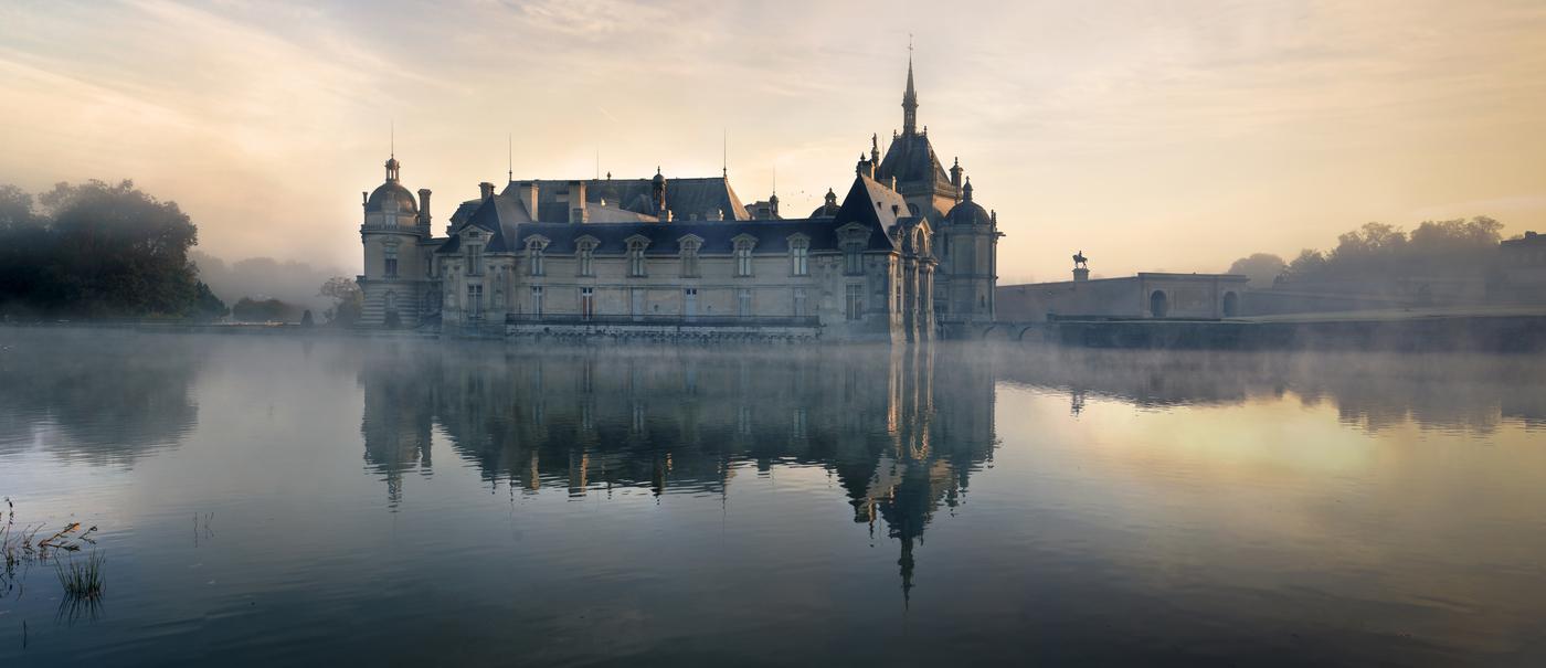 Le château de Chantilly.