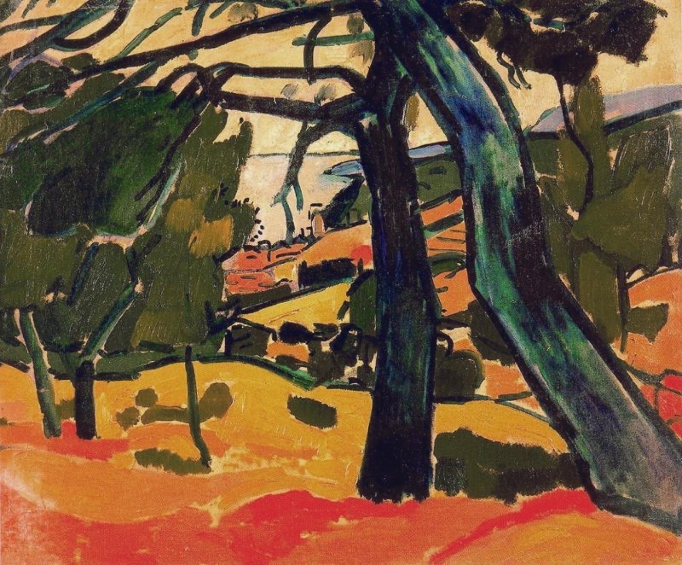 Un Derain fauve rendu à la famille Gimpel