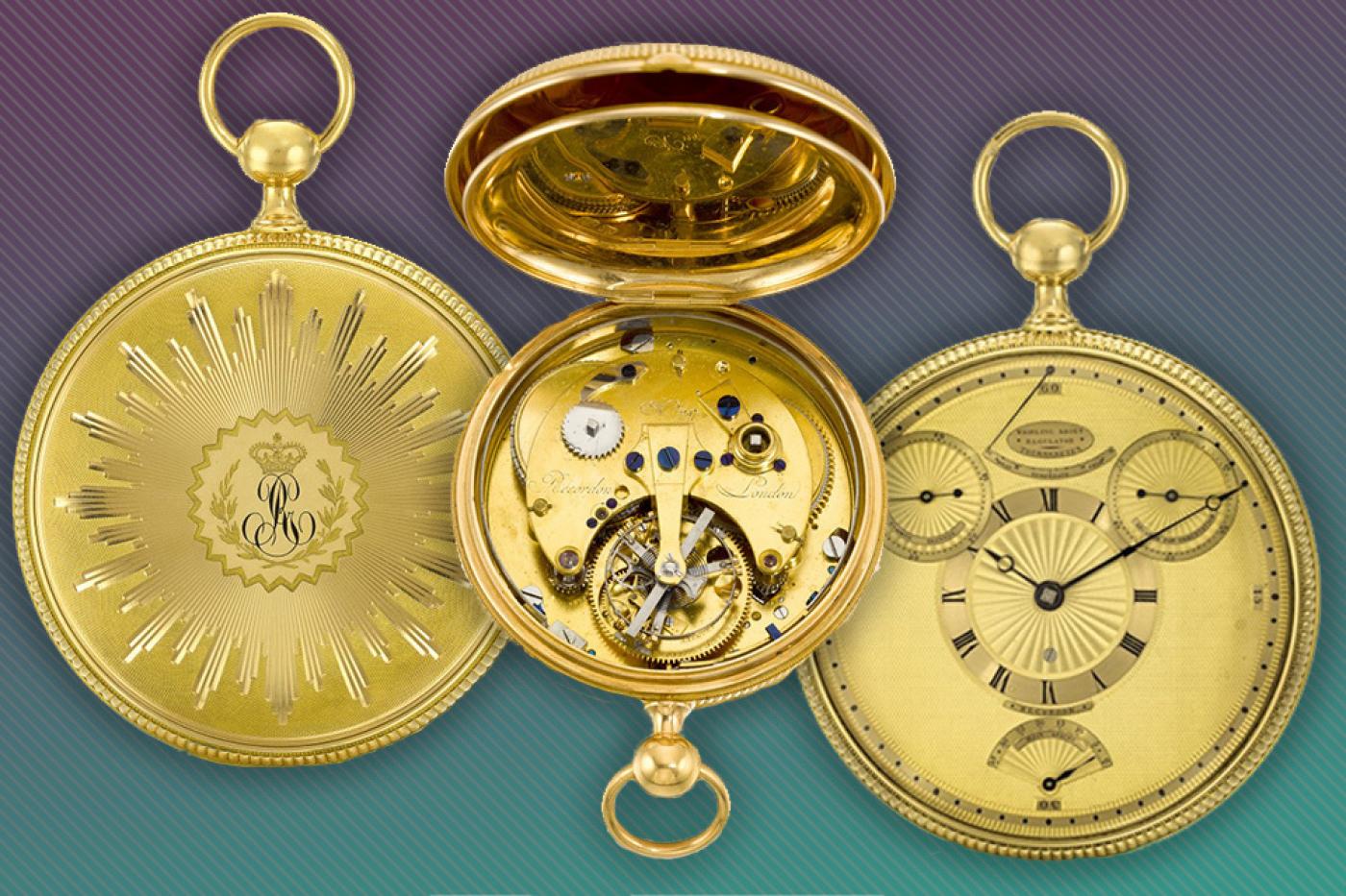 Exportation suspendue pour une montre de George III 