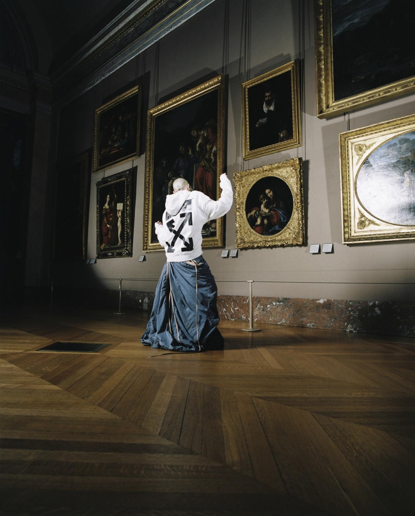 Collection Off-White c/o Virgil Abloh x
Musée du Louvre, 2019.