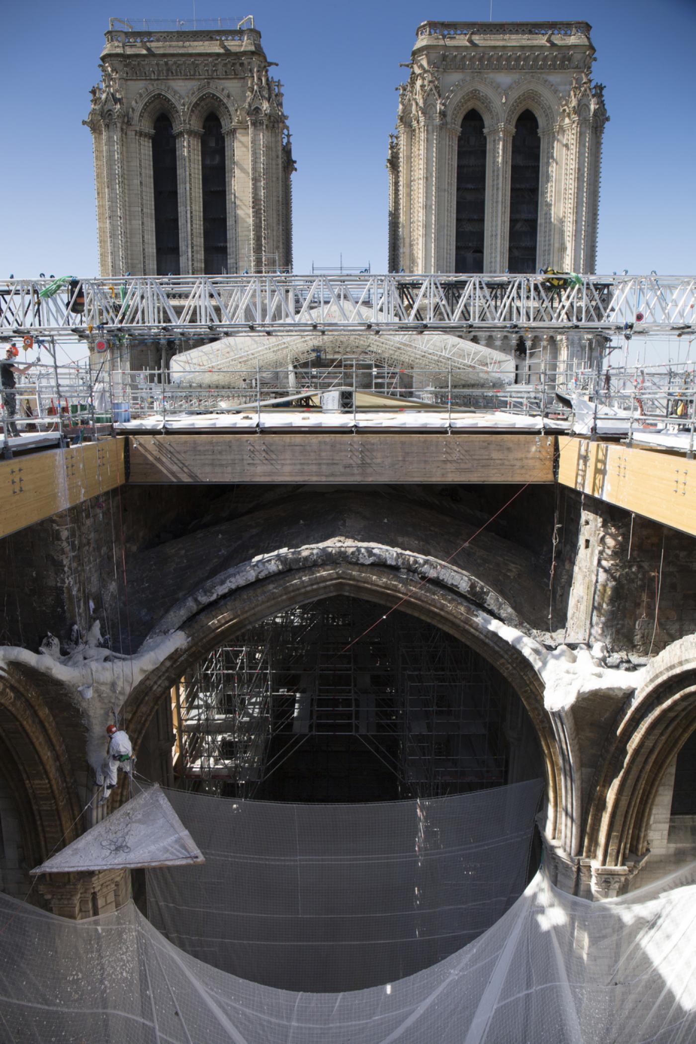 Avril 2021. Croisée du transept.