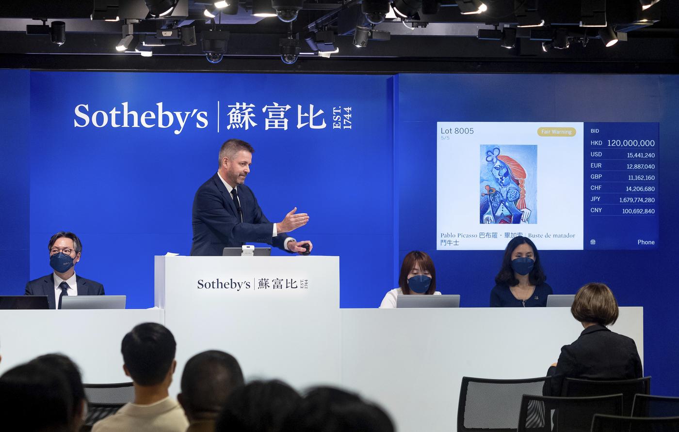 Bons résultats pour les premières ventes du printemps de Sotheby's Hong Kong