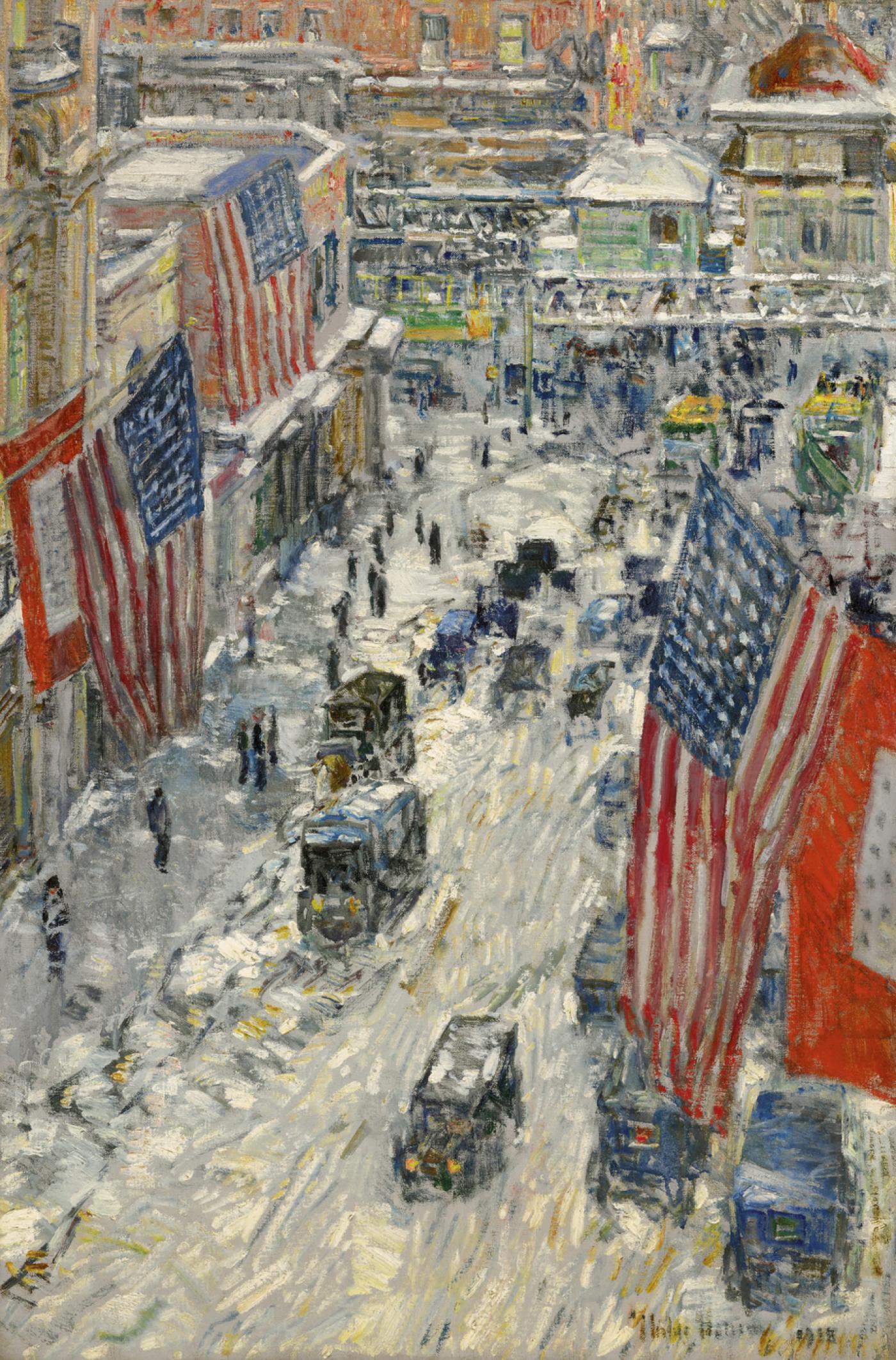 La New York Historical Society met en vente une toile de Childe Hassam