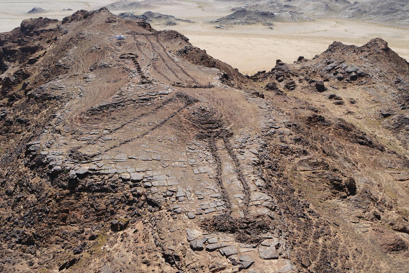 Des vestiges de 8000 ans dévoilés à AlUla