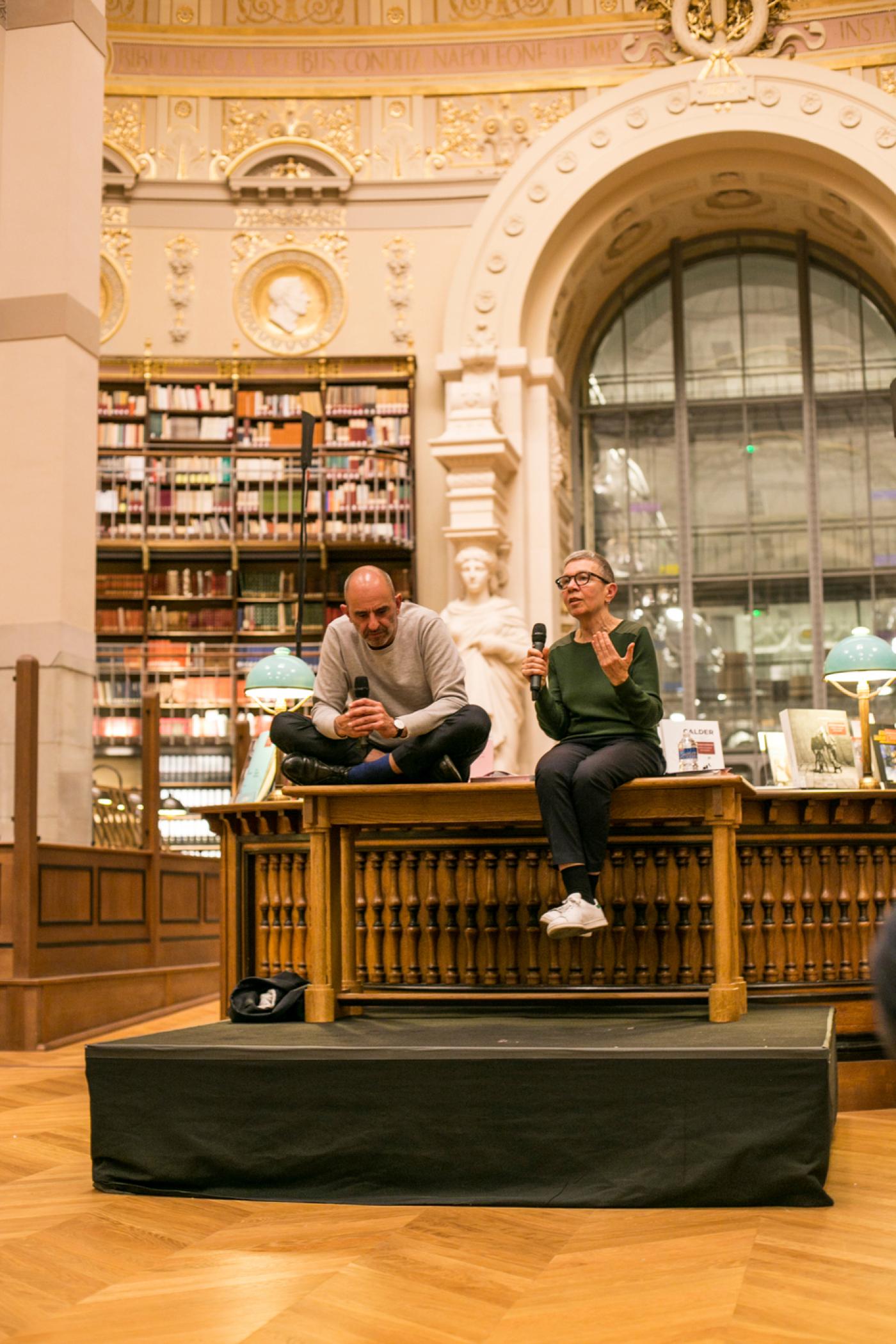 Octobre 2017, Dialogue de la salle Labrouste entre Élisabeth Lebovici et Philippe Mangeot à propos de « Ce que le sida m’a fait - Art et activisme à la fin du XXe siècle ».
JRP|Ringier, Zurich, Coll. Lectures Maison Rouge.