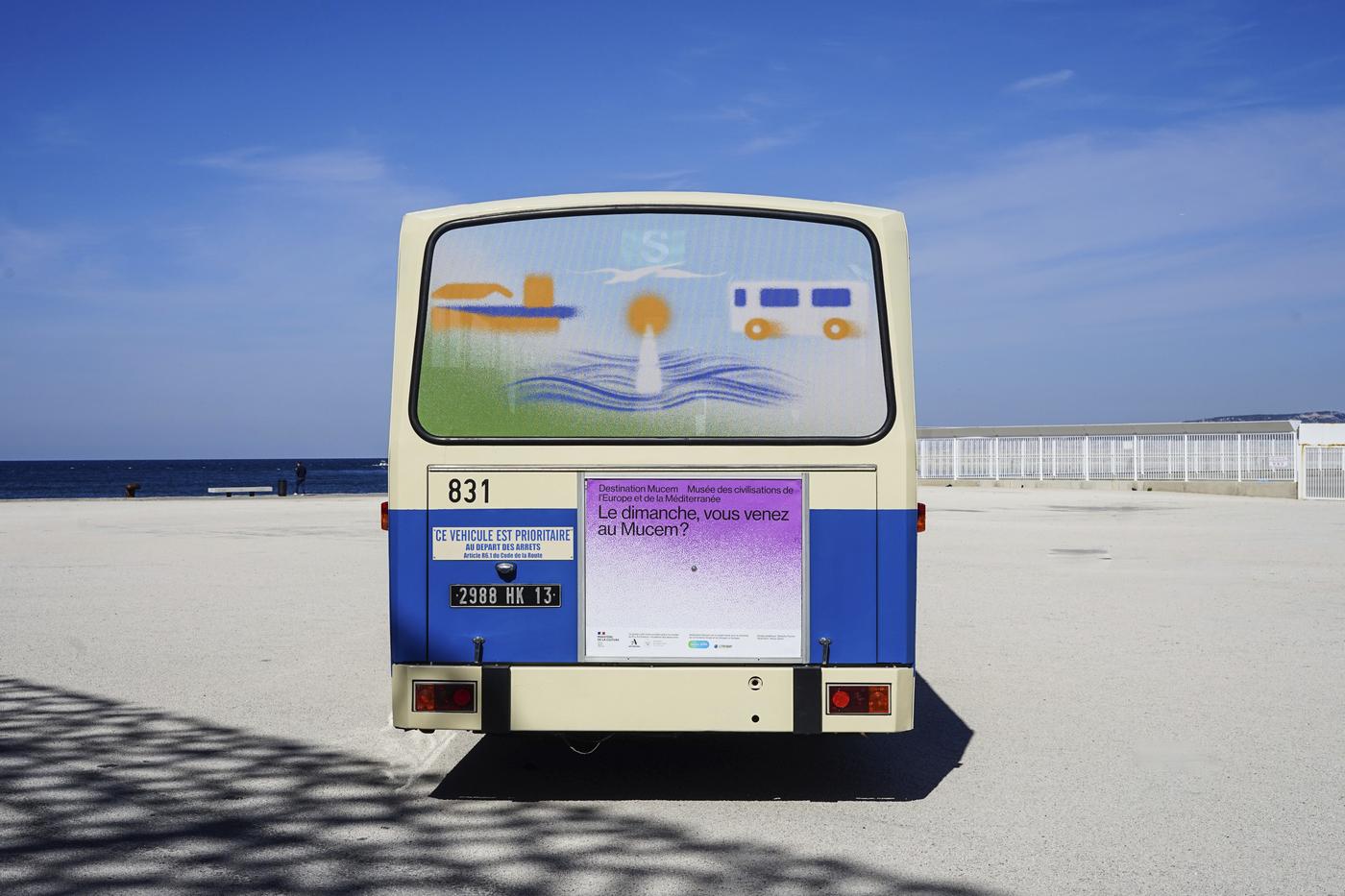 À Marseille, le Mucem inaugure son itinéraire de visite en bus