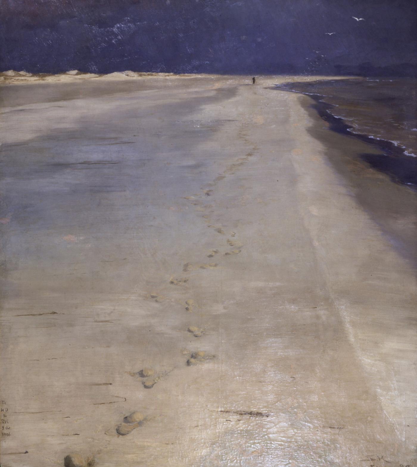 Kroyer à la plage