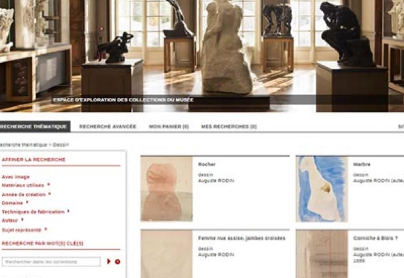 Le musée Rodin met ses collections en ligne