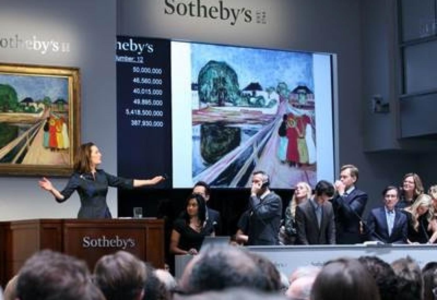 Munch remporte la palme chez Sotheby’s à New York