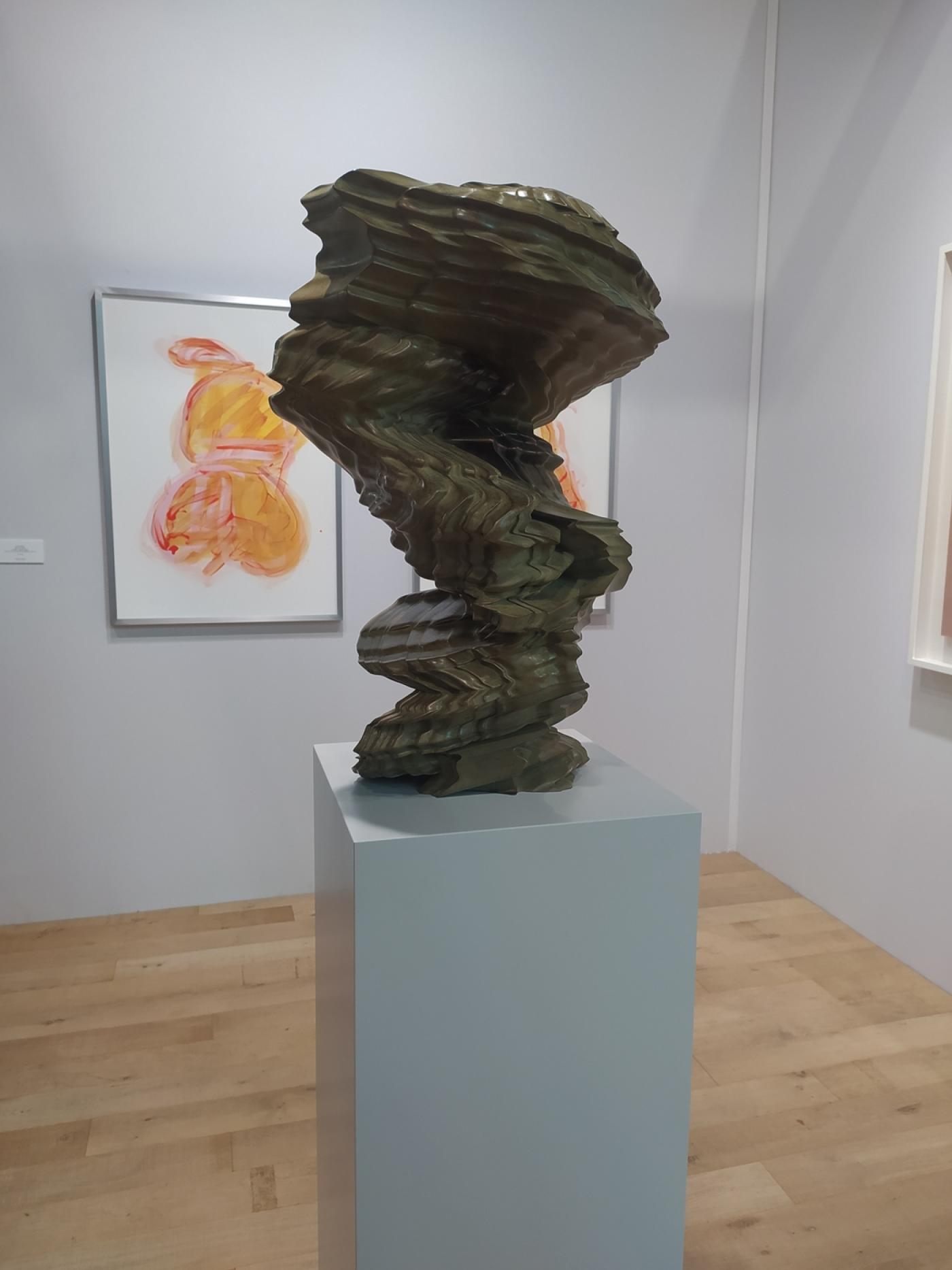 Tony Cragg, Stack, 2018, bronze, galerie Thaddaeus Ropac