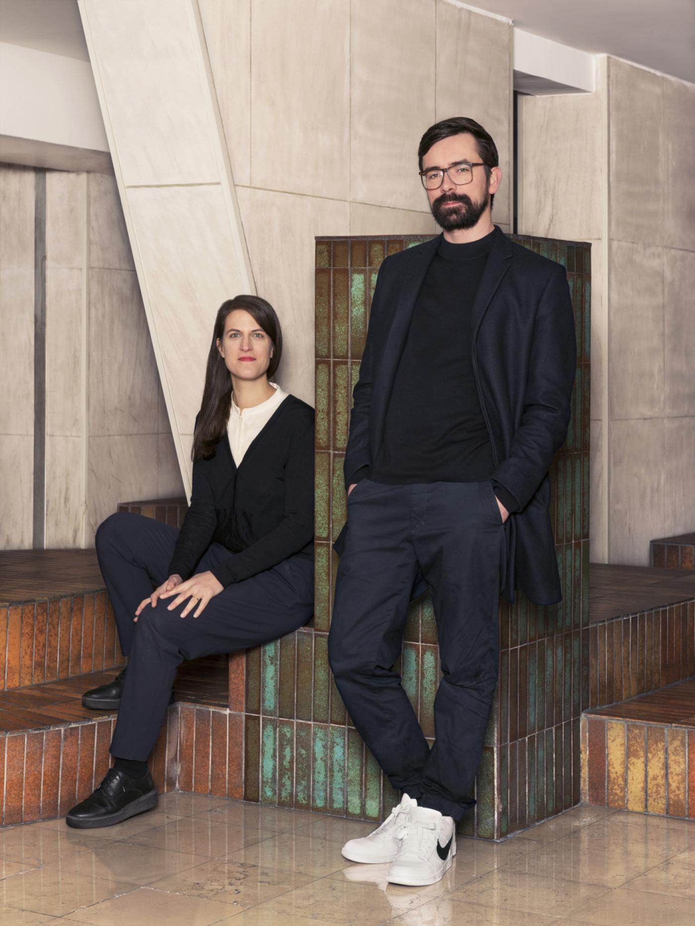 Léa Padovani et Sébastien Kieffer de l'agence Pool.